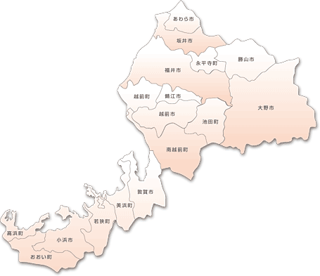 福井県地図